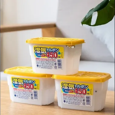 Hộp hút ẩm Kokubo 450ml Nhật Bản – Hút ẩm nhanh, chống mốc & khử mùi hiệu quả
