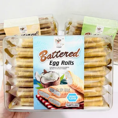 Bánh Cuộn Loyal 300g (Vị Dứa / Vị Dừa)
