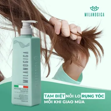 Dầu gội phục hồi hư tổn Milanogica 355ml - Hàng Ý