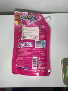 Nước Lau Nhà Hygiene Thái Lan Whiz Đậm Đặc Túi Nhỏ Tiện Lợi 650ml Công Nghệ 3D Mới Nhanh Khô và Thơm