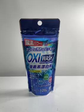 Bột tẩy rửa đa năng siêu mạnh OXI Wash 120g - Nội địa Nhật