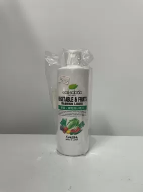 Nước rửa rau củ Ecosabao Vegetable Fruits Washing Liquid 280ml
