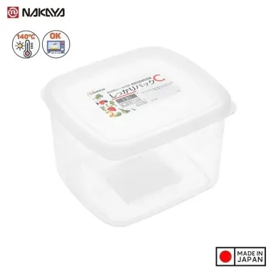 Hộp nhựa Nakaya nắp dẻo 1L/2L – Dung tích lớn, an toàn & bảo quản tối ưu