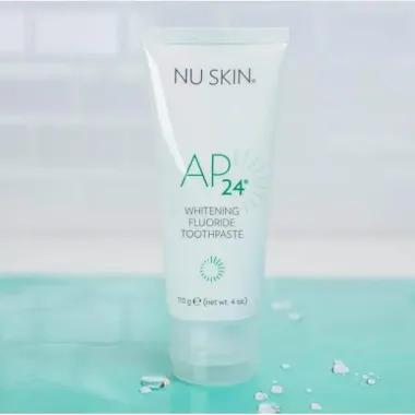 Kem đánh răng Nu Skin AP24 Whitening Fluoride 110g – Công nghệ làm trắng sáng và kiểm soát mảng bám vượt trội từ Mỹ