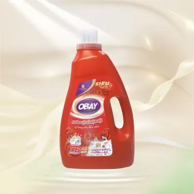 Nước giặt xả đậm đặc Obay 3000ml – Giải pháp giặt xả 2 trong 1, lưu hương bền lâu từ Thái Lan