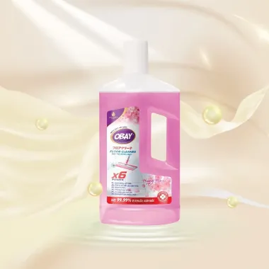 Nước lau sàn đậm đặc Obay 1000ml – Sạch bóng vượt trội, hương thơm tự nhiên thư giãn từ Thái Lan