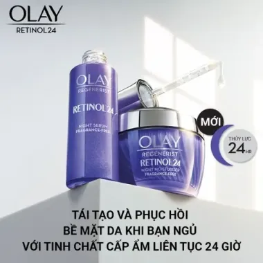 Serum dưỡng da Olay – Đánh thức vẻ đẹp tươi trẻ, tái tạo làn da từ Mỹ