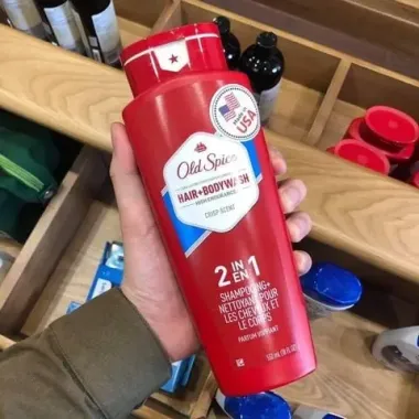 Tắm Gội Old Spice High Endurance Crisp Scent 2in1 532ml – Giải pháp 2in1 tiện lợi, sạch sâu & thơm lâu