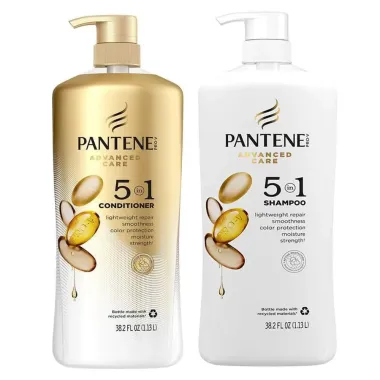 Dầu Xả Pantene Pro-V Advanced Care 5in1 – Dưỡng tóc nhập khẩu Mỹ, phục hồi hư tổn & mềm mượt rõ rệt