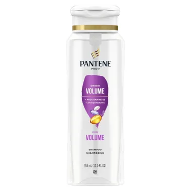 Dầu Gội Pantene Sheer Volume Làm Dày & Bồng Bềnh Tóc 355ml/750ml – Dầu gội nhập khẩu Mỹ giúp tóc dày bồng bềnh