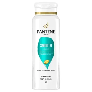 Dầu Gội Pantene Pro-V Smooth & Sleek 375ml/700ml – Dầu gội nhập khẩu Mỹ giúp tóc suôn mượt, óng ả