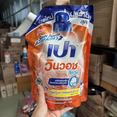 Nước giặt Pao Win Wash Thái Lan túi lớn & refill (1400ml / 1500ml / 700ml) – Đậm đặc, sạch sâu & tiết kiệm 