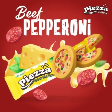 Bánh Quy Piezza 252g (Hộp 12 Gói)