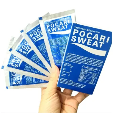 Bột pha nước uống bổ sung ion Pocari Sweat hộp 5 gói - Nhập khẩu Indonesia