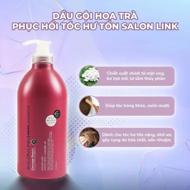 Bộ gội xả dưỡng ẩm phục hồi Kumano Salon Link Extra 1000ml