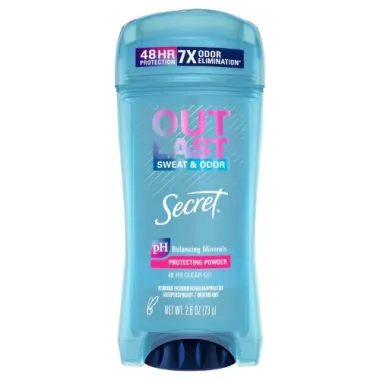 Gel Lăn Khử Mùi Secret Outlast Clear Gel 73g – Nhập khẩu Mỹ, khô thoáng 48h & không vệt trắng
