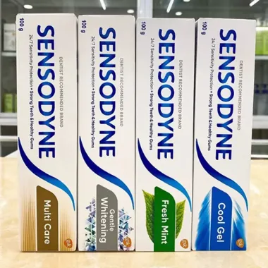 Kem đánh răng Sensodyne 100g – Giải pháp chuyên biệt cho răng nhạy cảm, bảo vệ nụ cười từ Anh Quốc