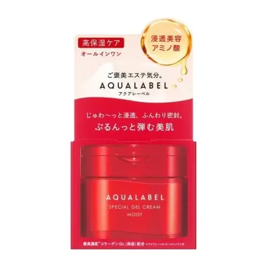 Kem dưỡng ẩm Shiseido Aqualabel Special Gel Cream Moist 90g – Giải pháp cấp ẩm đa năng, nuôi dưỡng da căng mịn từ Nhật Bản