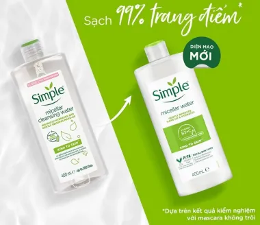 Nước tẩy trang Simple 200ml