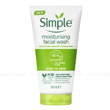 Sữa rửa mặt dưỡng ẩm Simple 150ml