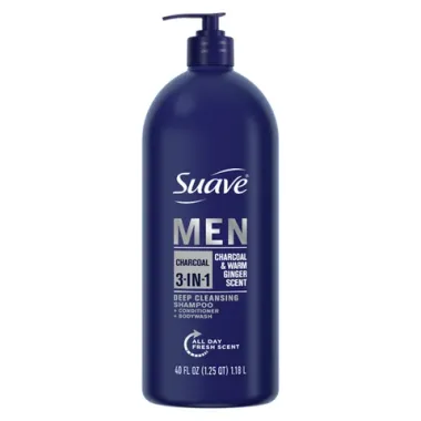 Dầu Tắm Gội Suave Men 3in1 Dành Cho Nam – Nhập khẩu Mỹ, sạch sâu & tiện lợi cho nam giới
