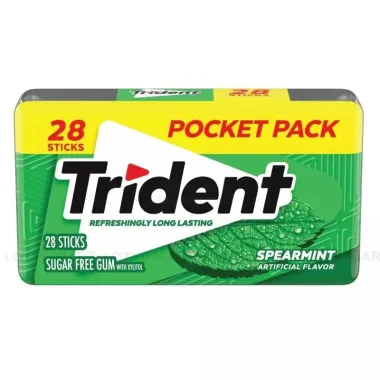 Kẹo gum không đường Trident 28 tép (nhiều vị) – Hơi thở thơm mát chuẩn Mỹ