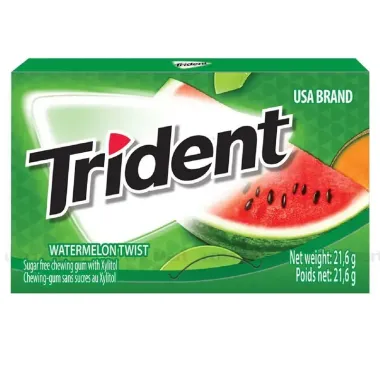 Kẹo gum không đường Trident 28 tép (nhiều vị) – Hơi thở thơm mát chuẩn Mỹ