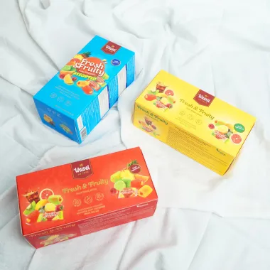 Kẹo dẻo nhân thạch Wawel Fresh & Fruity 160g – Sự hòa quyện ngọt ngào và thanh mát từ Ba Lan