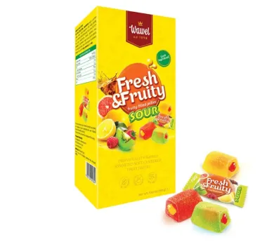 Kẹo dẻo nhân thạch Wawel Fresh & Fruity 160g – Sự hòa quyện ngọt ngào và thanh mát từ Ba Lan