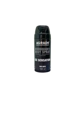 Xịt khử mùi hương nước hoa Agrado Ice Sensation/Fresh Water dành cho nam 150ml - Tây Ban Nha