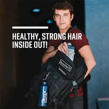 Dầu gội - xả 2in1 Dicora Urban Fit hoạt chất kẽm ngăn ngừa rụng tóc dành cho nam giới 400ml - hàng Tây Ban Nha 