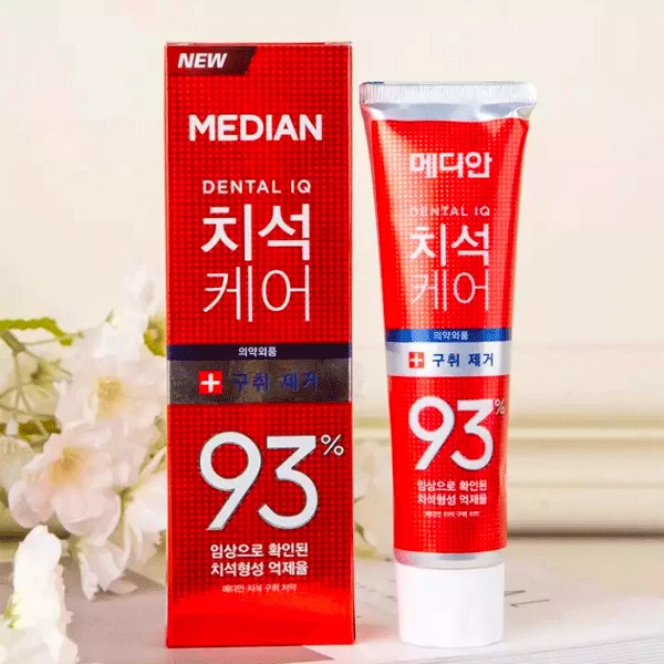 Kem Đánh Răng Median Dental IQ Original Màu Đỏ 120g