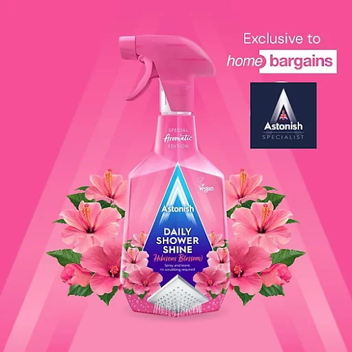 Bình Xịt Vệ Sinh Vòi Tắm Không Chạm Astonish 750ml