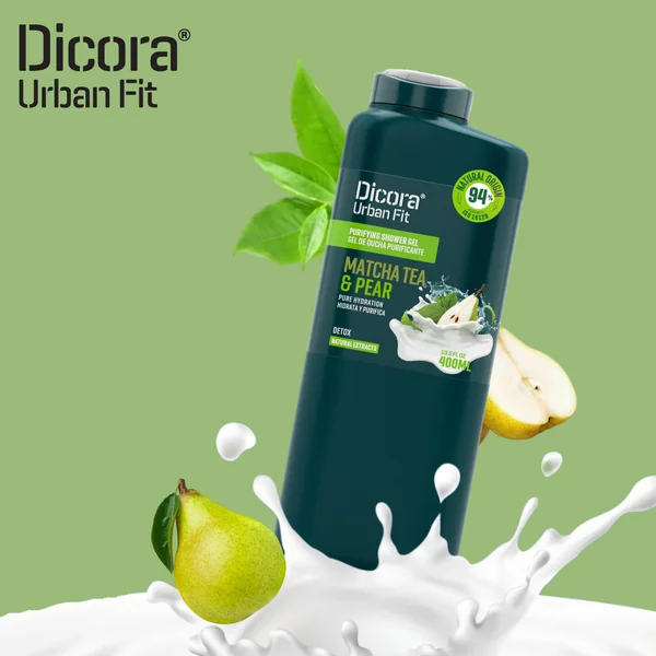 Sữa Tắm Dicora Urban Fit Detox Trà Matcha & Chiết Xuất Trái Lê 400ml