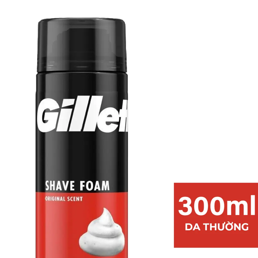 Bọt Cạo Râu Gillette Original Scent 300ml