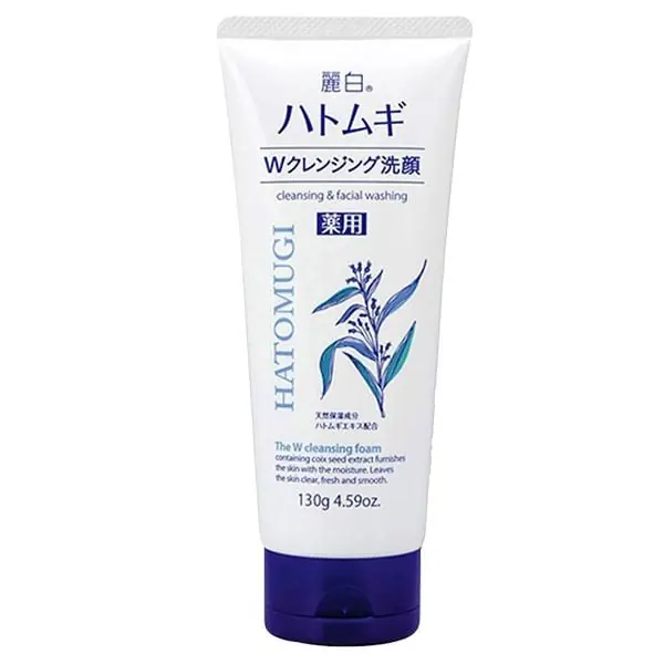 Sữa rửa mặt Hatomugi Cleansing & Facial Washing 130g/170g – Làm sạch sâu, hỗ trợ tẩy trang nhẹ, dưỡng sáng da