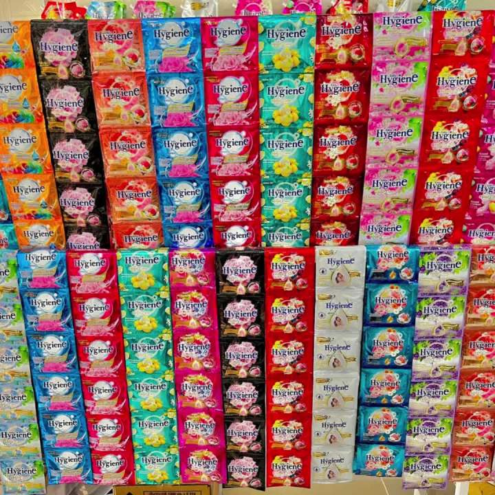 Nước Xả Vải Dây Hygiene Expert Care (12 Gói x 20ml)