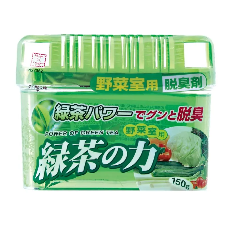 Hộp khử mùi ngăn tủ bếp hương trà xanh Kokubo 150g – Khử mùi ẩm mốc, giữ không gian sạch thoáng