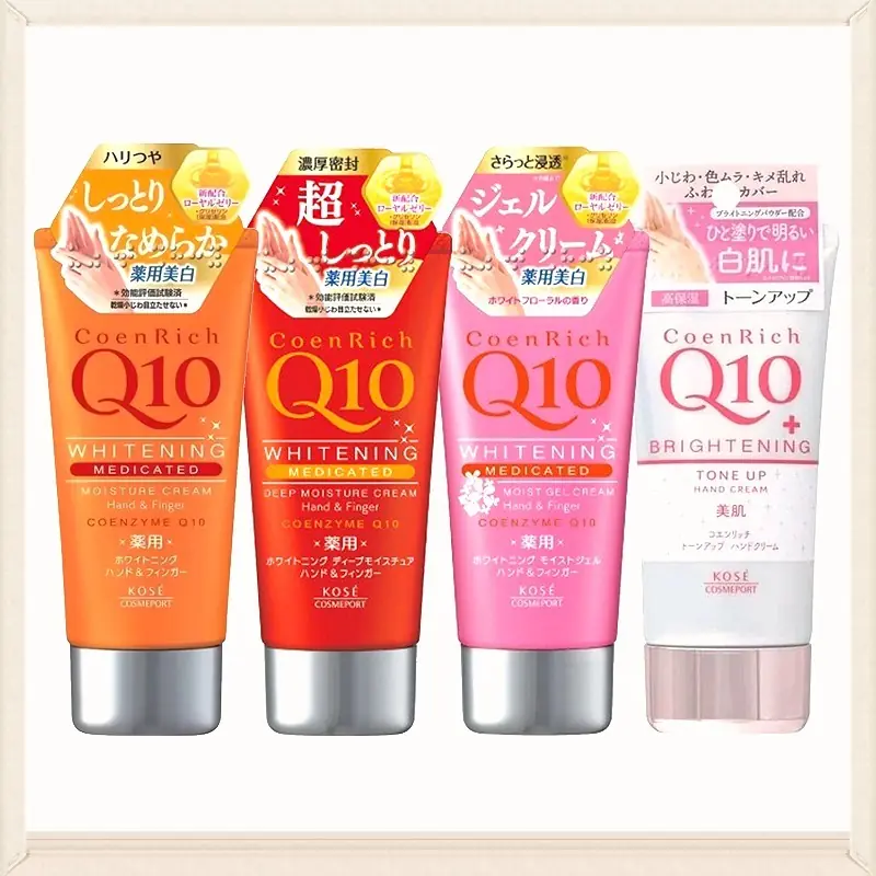 Kem dưỡng da tay Kose Coen Rich Q10 80g – Giải pháp trẻ hóa, nuôi dưỡng đôi bàn tay mềm mịn từ Nhật Bản