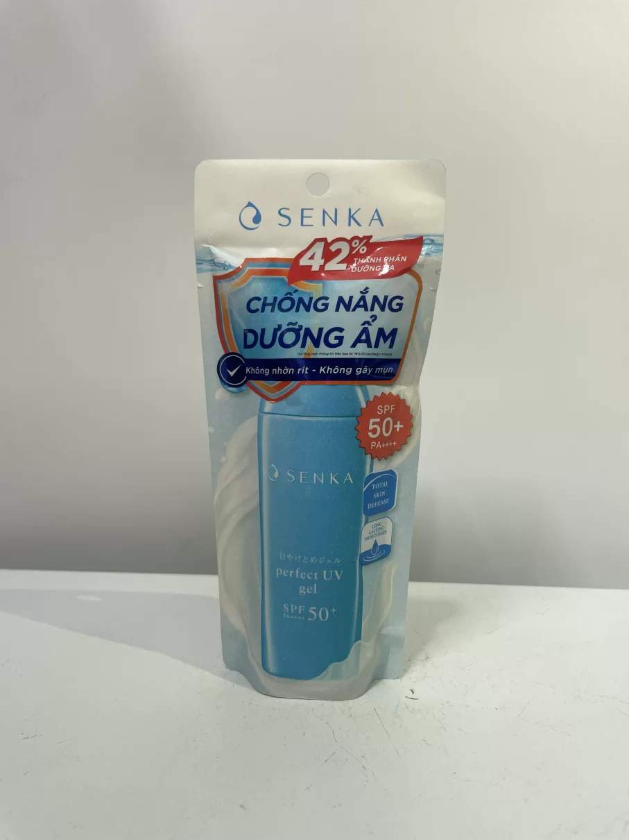 Gel sữa chống nắng Senka Perfect UV Gel SPF 50+, PA++++