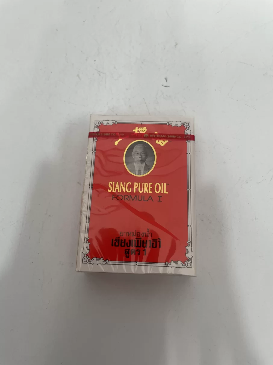 Dầu Gió Siang Pure 3cc Đỏ - Chai