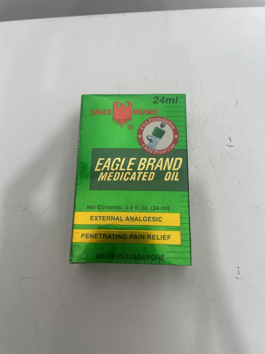 Dầu gió xanh Mỹ Eagle Brand Medicated Oil