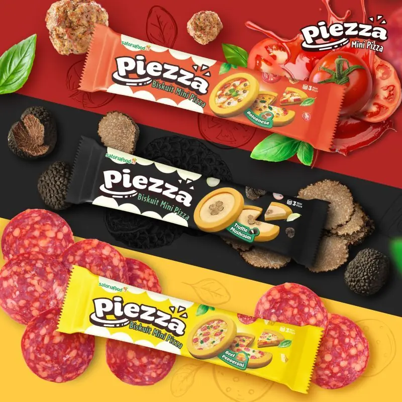 Bánh Quy Piezza 252g (Hộp 12 Gói)