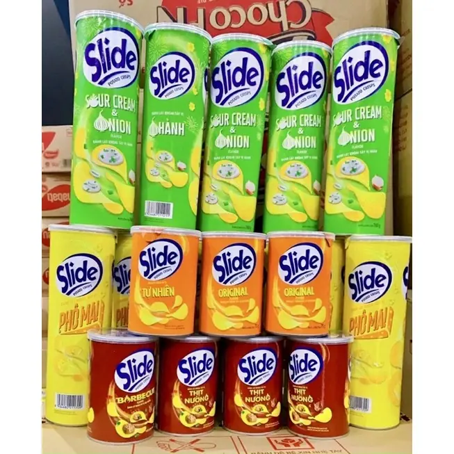 Bánh Lát Khoai Tây Slide 145g