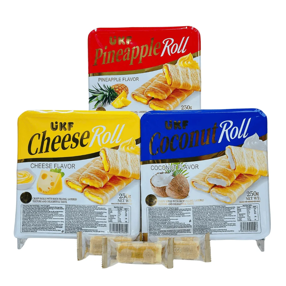 Bánh Trứng Cuộn UKF 250g